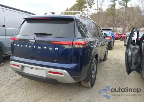 2025 Nissan Pathfinder Sl Fwd from USA, damaged, VIN 5N1DR3CA5SC233060